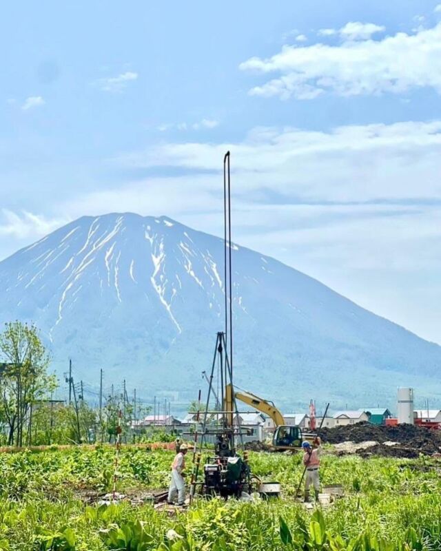 #機械ボーリング
#地質調査
#地盤調査
#羊蹄山